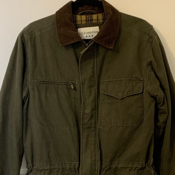 🛑SOLD🛑VTG Jacket Coat Wool Blend Lined
Corduroy Collar - Picture 2 of 11